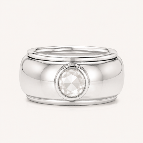 Cleo Round Diamond Oura Companion Ring