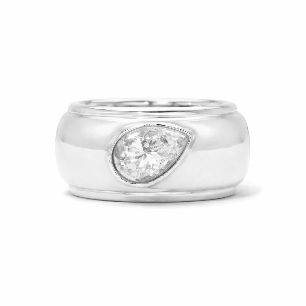 No. 2  Solid Gold & Diamond Oura Companion Ring
