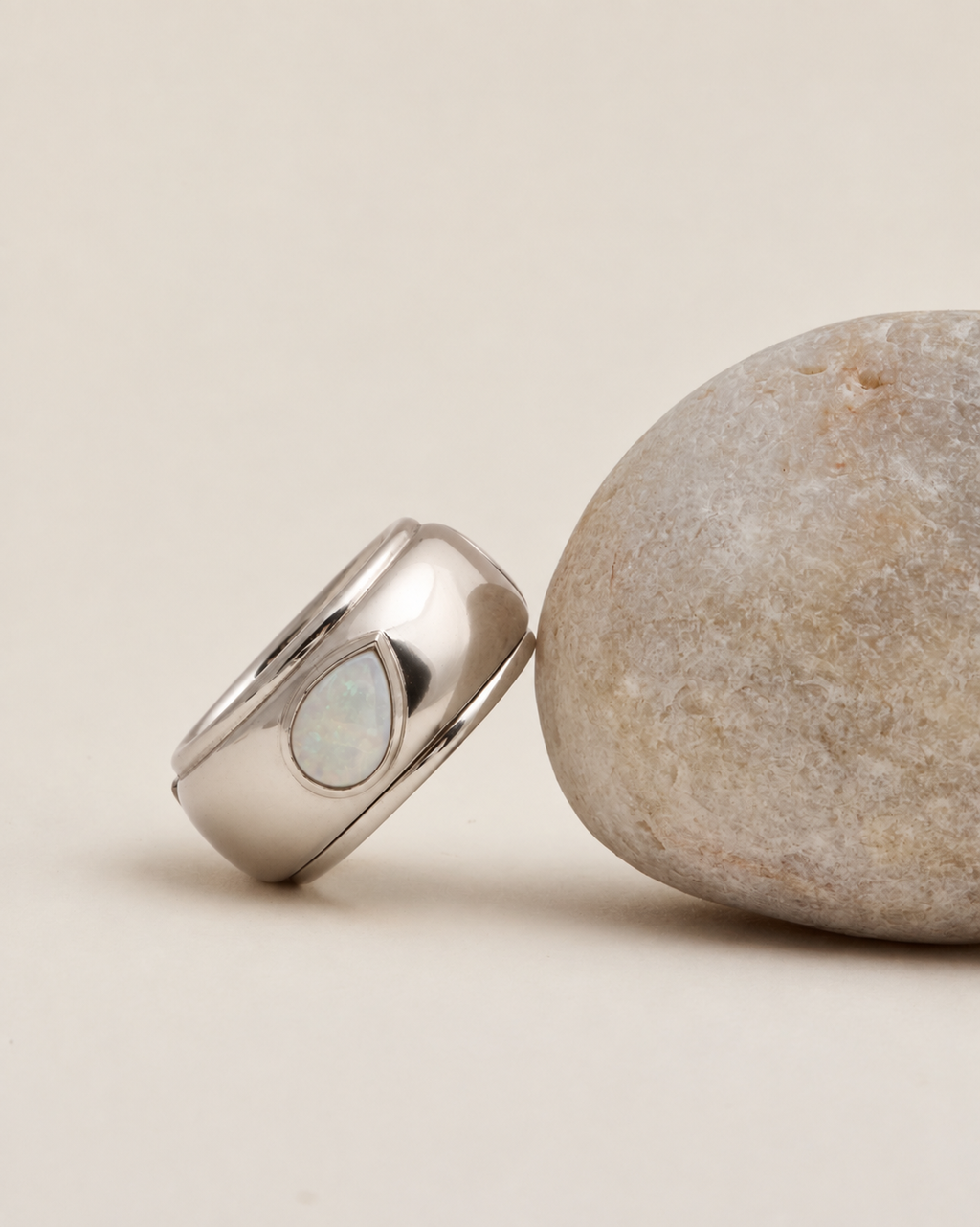 Celeste Sterling Silver Oura Companion Ring