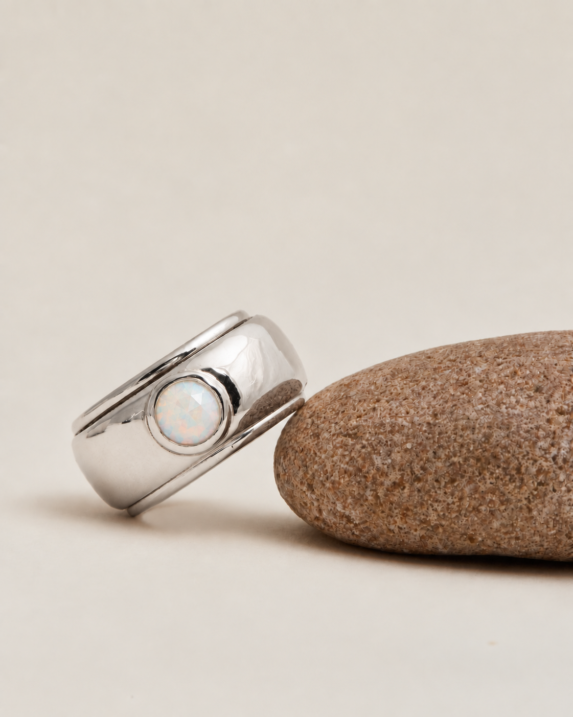 Cleo Sterling Silver Oura Companion Ring